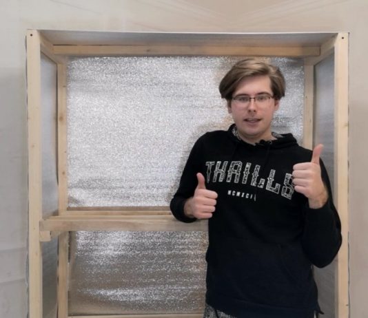 Как сделать стеллаж-гроубокс для рассады своими руками