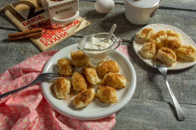 Кнейдлах творожные, или ленивые вареники по-еврейски