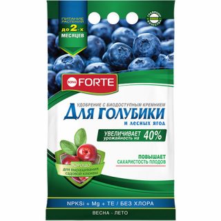 Пролонгированное удобрение «Bona Forte» для голубики и лесных ягод