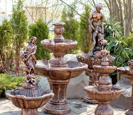 Садовые фонтаны на участке — фото - Интернет-магазин «ХитСад»
