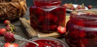 Густое варенье из клубники с агар-агаром