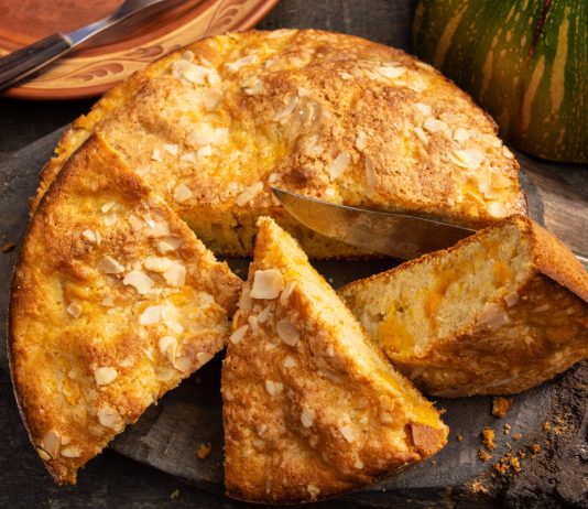 Осенний кекс с запеченной тыквой - Рецепты Осенний кекс с запеченной тыквой