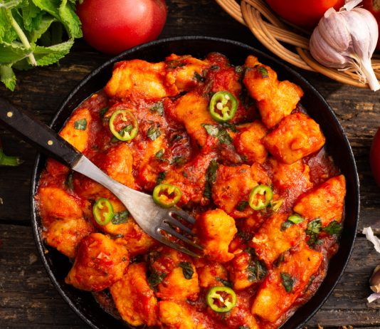 Чахохбили из курицы — простой рецепт за 30 минут - Основные блюда и гарниры Чахохбили из курицы — простой рецепт за 30 минут