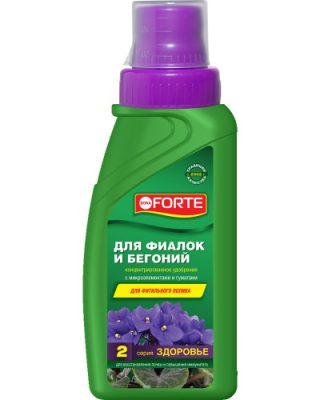 Удобрение «Bona Forte» для фиалок и бегоний