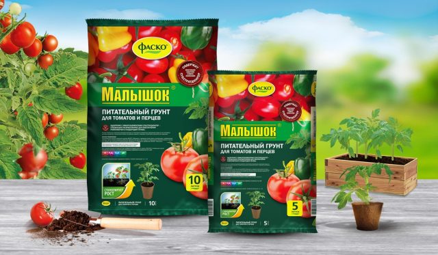 Грунт для томатов и перцев Фаско® "Малышок" Грунт для томатов и перцев Фаско® "Малышок"