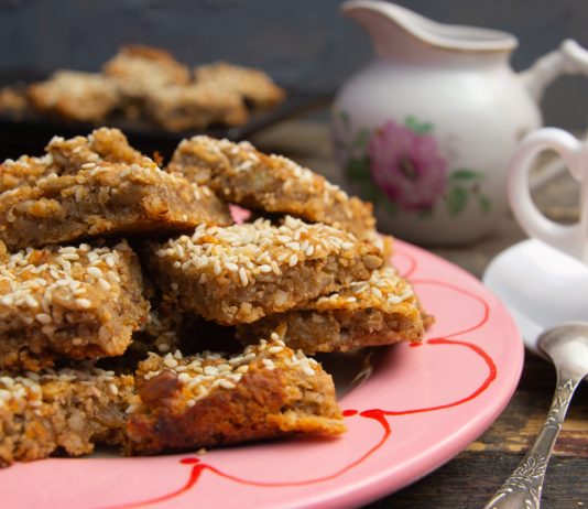 Полезное овсяное печенье без яиц и без муки