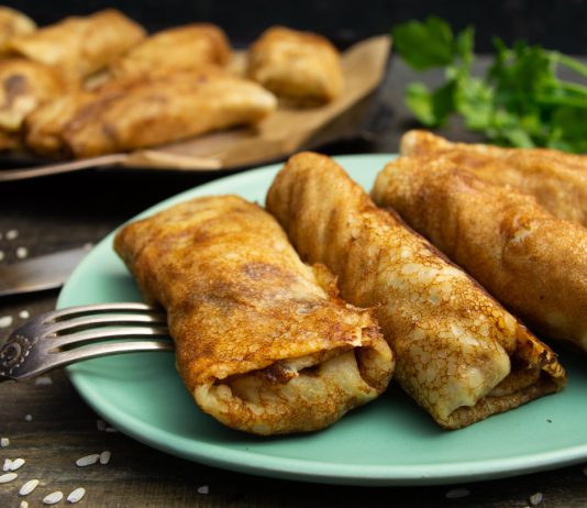 Налистники с мясом и рисом - Рецепты Налистники с мясом и рисом