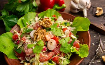 Грузинский салат «Глехурад»