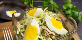 Салат «Ташкент» с редькой и хреном