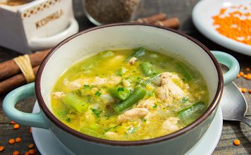 Чечевичный суп в тайском стиле