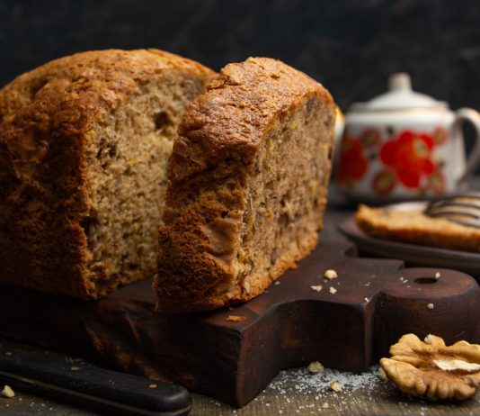 Банановый хлеб в хлебопечке