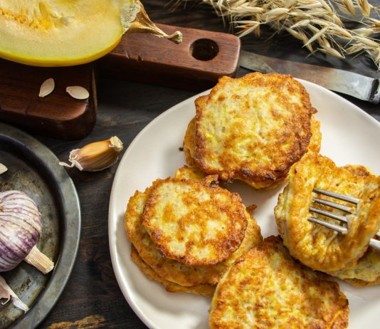 Драники из кабачков с геркулесом