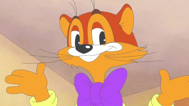 Мой результат: Кот Леопольд