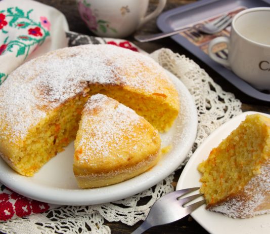 Творожная запеканка с морковью