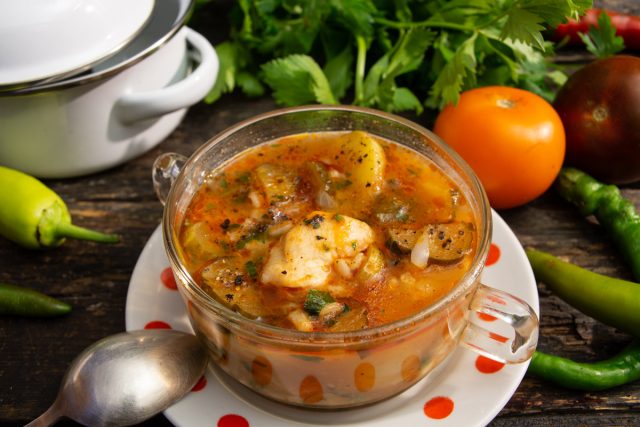Грибной рассольник с курицей и перловкой Грибной рассольник с курицей и перловкой