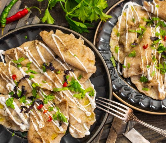 Вареники с мясом - Основные блюда и гарниры Вареники с мясом