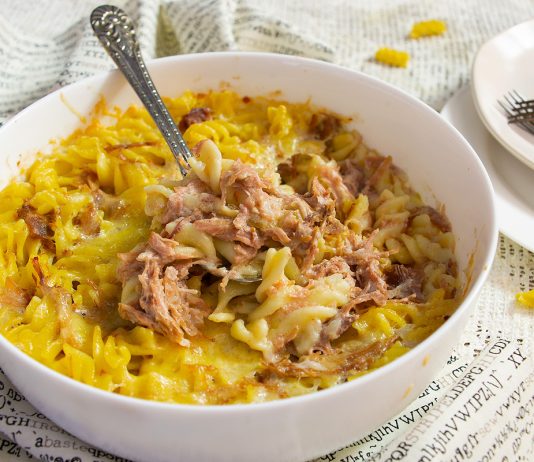 Макаронная запеканка с индейкой - Основные блюда и гарниры Макаронная запеканка с индейкой
