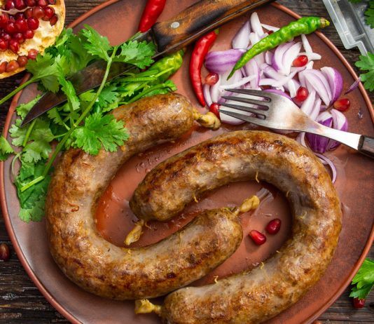 Купаты из говядины с гранатом - Основные блюда и гарниры Купаты из говядины с гранатом