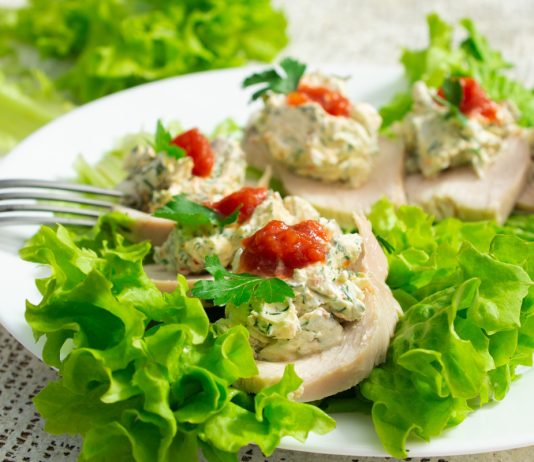 Легкая закуска из куриной грудки - Рецепты Легкая закуска из куриной грудки