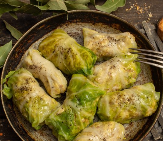 Голубцы с полбой (правильное питание)