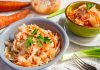 Ферментированная капуста с морковью и хреном