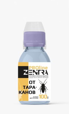 ZENTRA «От тараканов» представляет собой смесь из двух инсектицидных соединений класса пиретроидов – циперметрина и тетраметрина.