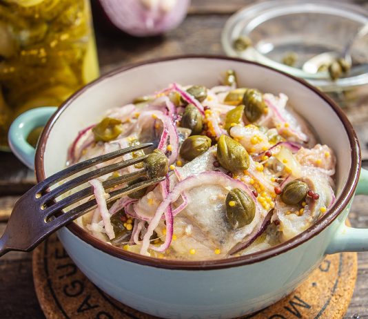 Селедка по-французски