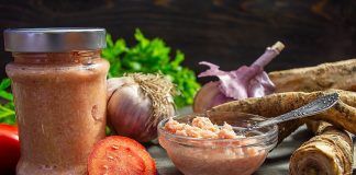 Хреновина с помидорами и чесноком - Рецепты Хреновина с помидорами и чесноком
