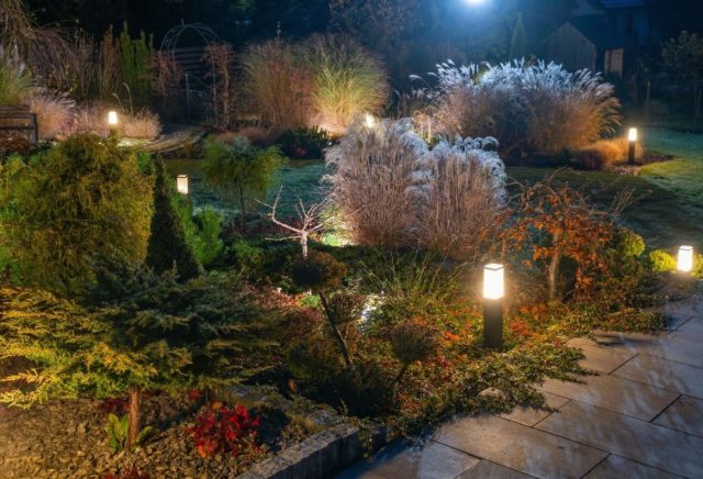 Лунный сад красив в темноте, но именно ночью он требует продуманной навигации: мягкая подсветка дорожек и ступеней, светлые нескользкие покрытия, удобные маршруты и отсутствие скрытых препятствий делают вечерние прогулки безопасными и комфортными. Лунный сад красив в темноте, но именно ночью он требует продуманной навигации: мягкая подсветка дорожек и ступеней, светлые нескользкие покрытия, удобные маршруты и отсутствие скрытых препятствий делают вечерние прогулки безопасными и комфортными.