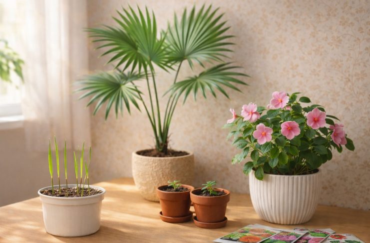 10 лучших комнатных растений для выращивания из семян