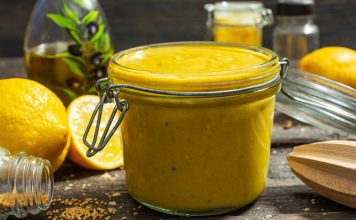 Французская горчица с лимоном