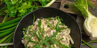 Салат из крабовых палочек с фенхелем - Рецепты Салат из крабовых палочек с фенхелем