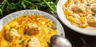 Суп с фрикадельками и вермишелью - Рецепты Суп с фрикадельками и вермишелью