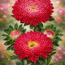 «Матадор Файри Ред» (Callistephus chinensis 'Matador Fiery Red')