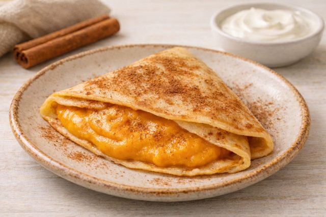 Сладкая паста с теплым пряным ароматом корицы и печеной тыквы. Банан придает текстуре кремовую гладкость, а лимонный сок убирает приторность, оставляя приятное и долгое послевкусие осеннего пирога. Сладкая паста с теплым пряным ароматом корицы и печеной тыквы. Банан придает текстуре кремовую гладкость, а лимонный сок убирает приторность, оставляя приятное и долгое послевкусие осеннего пирога.