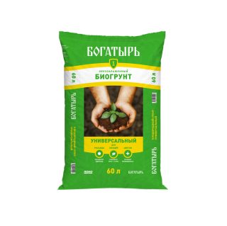 Биогрунт для рассады универсальный «Богатырь»