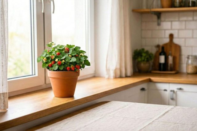 Зелень, перцы и ягоды одновременно украшают интерьер и дают урожай. Это способ добавить жизни дому и почувствовать связь с процессом выращивания. Зелень, перцы и ягоды одновременно украшают интерьер и дают урожай. Это способ добавить жизни дому и почувствовать связь с процессом выращивания.