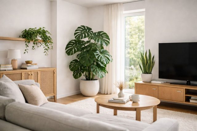 Мода смещается от количества к смыслу. Вместо случайной коллекции выбирают несколько растений, которые подходят по свету, масштабу и образу жизни, становясь частью продуманного пространства. Мода смещается от количества к смыслу. Вместо случайной коллекции выбирают несколько растений, которые подходят по свету, масштабу и образу жизни, становясь частью продуманного пространства.