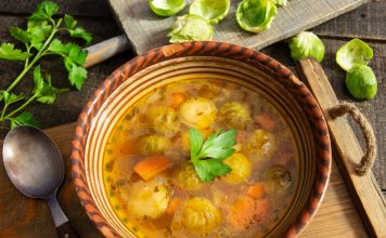 Куриный суп с брюссельской капустой — самые вкусные щи