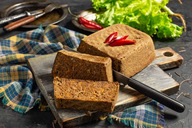 Печеночный паштет, запеченный в духовке
