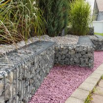 Подпорные стенки из габионов. Вариант 2