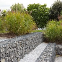 Подпорные стенки из габионов. Вариант 1