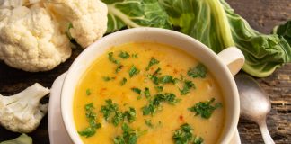 Рыбный суп-пюре с цветной капустой - Рецепты Рыбный суп-пюре с цветной капустой