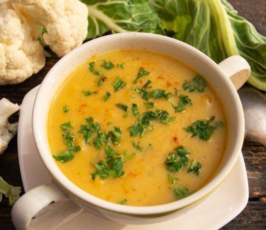 Рыбный суп-пюре с цветной капустой - Рецепты Рыбный суп-пюре с цветной капустой