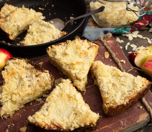 Яблочный пирог невидимый – мало теста, много начинки - Рецепты Яблочный пирог невидимый – мало теста, много начинки