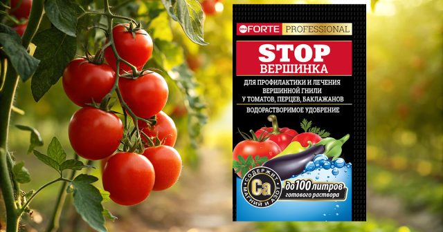 Удобрение водорастворимое STOPвершинка, 100 г Bona Forte