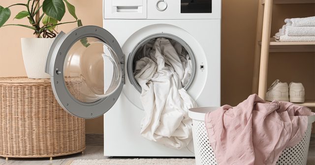 Постельное бельё, пледы и текстиль стирают при температуре от 50 °C. Это уничтожает клопов на тканях и устраняет следы их присутствия, снижая риск повторного заражения. Постельное бельё, пледы и текстиль стирают при температуре от 50 °C. Это уничтожает клопов на тканях и устраняет следы их присутствия, снижая риск повторного заражения.