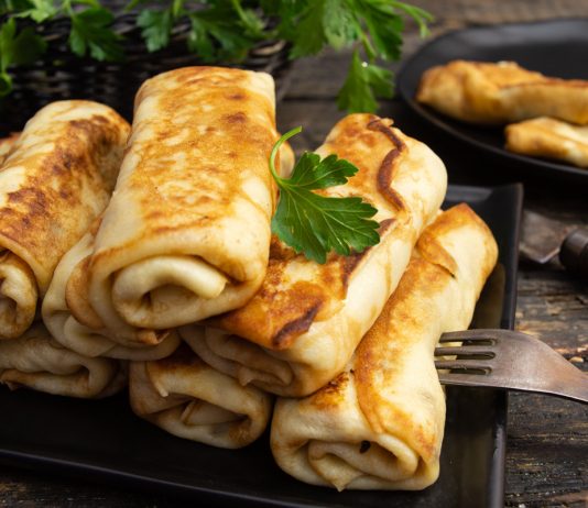 Блинчики с тушенкой - Рецепты Блинчики с тушенкой