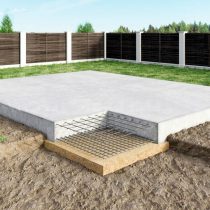 Плитный фундамент (плавающая плита)