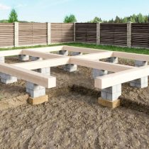 Столбчатый фундамент